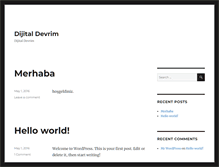 Tablet Screenshot of dijitaldevrim.com